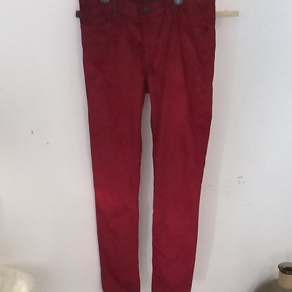 Rock & Republic Women's Burgundy Skinny Jeans
